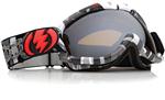ELECTRIC EG1S SNOW GOGGLES IN THE  ANDREAS WIIG COLORWAY WITH A BRONZE/SILVER CHROME LENS