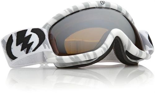 ELECTRIC EG.5S SNOW GOGGLES WITH SNOW CAT FRAMES AND A BRONZE/SILVER CHROME LENS