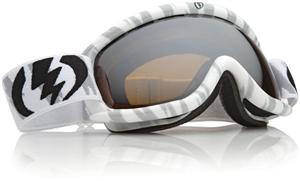 ELECTRIC EG.5S SNOW GOGGLES WITH SNOW CAT FRAMES AND A BRONZE/SILVER CHROME LENS