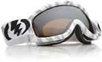 ELECTRIC EG.5S SNOW GOGGLES WITH SNOW CAT FRAMES AND A BRONZE/SILVER CHROME LENS