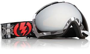 ELECTRIC EG2 SNOW GOGGLES IN THE ANDREAS WIIG COLORWAY WITH A BRONZE/SILVER CHROME LENS