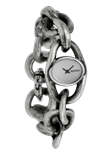 NIXON WOMENS ALICE WATCH IN ANTIQUE SILVER