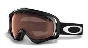 OAKLEY CROWBAR SNOW GOGGLES WITH JET BLACK FRAMES AND A VR28 LENS