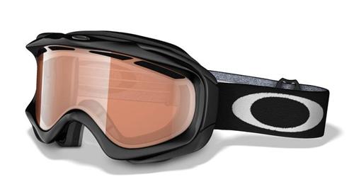 OAKLEY AMBUSH SNOW GOGGLES WITH JET BLACK FRAMES AND A VR28 LENS