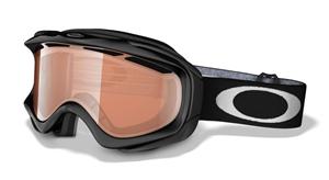 OAKLEY AMBUSH SNOW GOGGLES WITH JET BLACK FRAMES AND A VR28 LENS