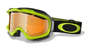 OAKLEY AMBUSH SNOW GOGGLES WITH RETINA BURN FRAMES AND A PERSIMMON LENS