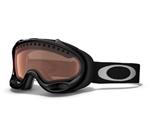OAKLEY A FRAME SNOW GOGGLES WITH JET BLACK FRAMES AND A VR28 LENS