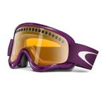 OAKLEY O FRAME SNOW GOGGLES WITH HELIO PURPLE FRAMES AND A PERSIMMON LENS
