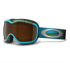 OAKLEY GRETCHEN BLEILER SIGNATURE STOCKHOLM SNOW GOGGLES WITH BLACK IRIDIUM LENS
