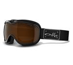 OAKLEY STOCKHOLM SNOW GOGGLES WITH JET BLACK FRAMES AND A BLACK IRIDIUM LENS