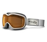 OAKLEY STOCKHOLM SNOW GOGGLES WITH PEARL WHITE FRAMES AND A PERSIMMON LENS