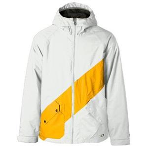 OAKLEY ARRESTINO JACKET IN GREY AND GOLD