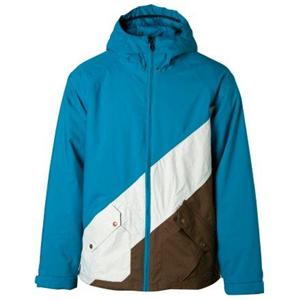 OAKLEY ARRESTINO JACKET IN BLUE, DOVE, AND BROWN