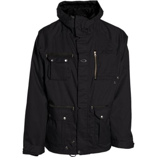 OAKLEY BATTALION LITE JACKET IN BLACK