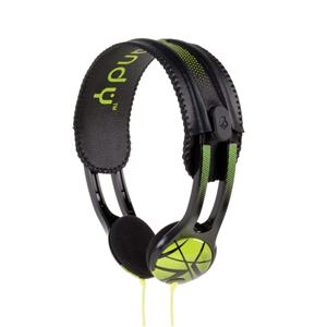 SKULLCANDY ICON SOFT HEADPHONES IN BLACK AND GREEN