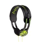 SKULLCANDY ICON SOFT HEADPHONES IN BLACK AND GREEN