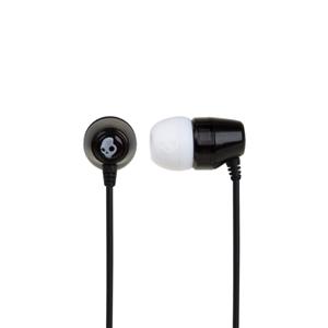 SKULLCANDY RIOT EAR BUDS IN BLACK AND BLACK