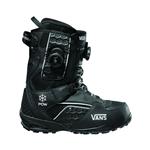 VANS CIRRO SNOWBOARD BOOTS IN BLACK AND WHITE