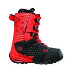 VANS ANDREAS WIIG SNOWBOARD BOOTS IN RED AND BLACK