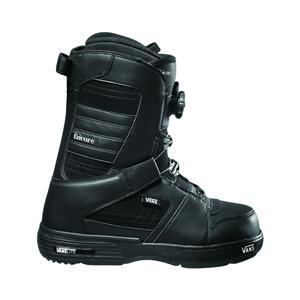 VANS ENCORE SNOWBOARD BOOTS IN BLACK AND BLACK