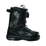 VANS WOMENS ENCORE SNOWBOARD BOOTS IN BLACK AND BLACK