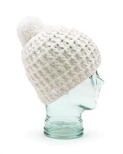 COAL THE WAFFLE BEANIE IN WHITE