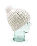 COAL THE WAFFLE BEANIE IN WHITE