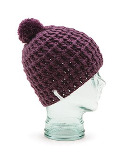COAL THE WAFFLE BEANIE IN PLUM