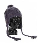 COAL THE ROSALITA FLAP BEANIE IN LIGHT GREY