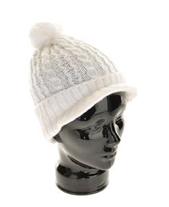 COAL THE TAHOE BRIM BEANIE IN WHITE