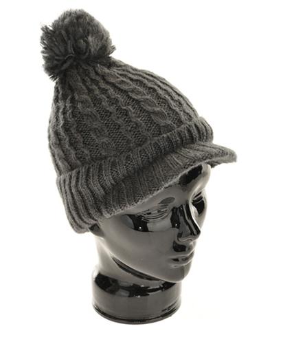 COAL THE TAHOE BRIM BEANIE IN CHARCOAL