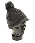 COAL THE TAHOE BRIM BEANIE IN CHARCOAL