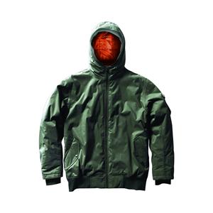 VANS DTL BOMBER INSULATED JACKET IN INSTALLATION GREEN