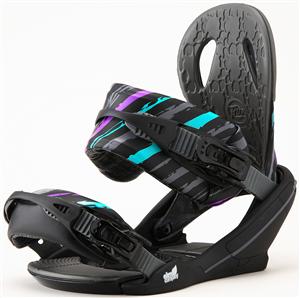 FLUX SUPER TITAN SNOWBOARD BINDINGS IN BLACK