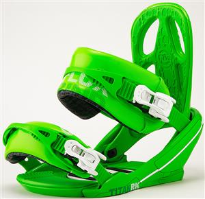 FLUX TITAN RK SNOWBOARD BINDINGS IN GREEN