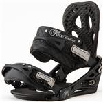 FLUX WOMENS GEM SNOWBOARD BINDINGS IN BLACK