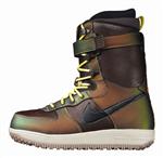NIKE ZOOM FORCE 1 SNOWBOARD BOOTS IN TAR, BLACK AND RAINBOW