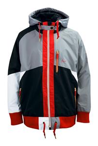 NIKE ROSEWOOD SHELL JACKET IN BLACK, COOL GREY, AND WHITE