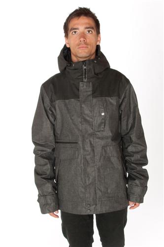 HOLDEN CEDAR JACKET IN CHARCOAL MELANGE
