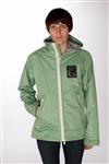 HOLDEN WOMENS PATCH JACKET IN MINERAL GREEN