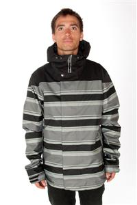 HOLDEN LEEDS JACKET IN BLACK STRIPE