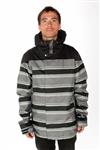 HOLDEN LEEDS JACKET IN BLACK STRIPE