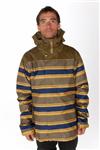 HOLDEN LEEDS JACKET IN OLIVE STRIPE