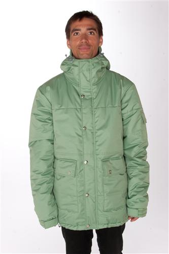 HOLDEN PUFFY WOODS JACKET IN MINERAL GREEN