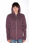 HOLDEN WOMENS LOGO ZIP HOODIE IN DUSTY PLUM