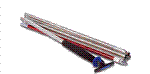 ORTOVOX PROBE 320+ PFA IN RED AND SILVER (320CM)