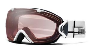 SMITH I/OS SNOW GOGGLES WITH WHITE INTERSECTION FRAMES AND AN IGNITOR LENS