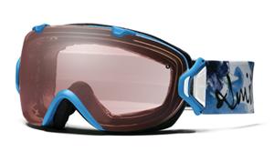 SMITH I/OS SNOW GOGGLES WITH LILAC BABY FRAMES AND AN IGNITOR LENS