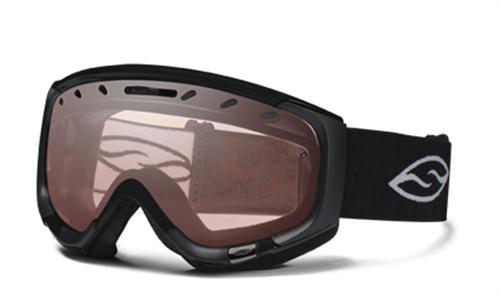 SMITH PHENOM SNOW GOGGLES WITH MATTE BLACK FRAMES AND AN IGNITOR MIRROR LENS