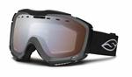 SMITH PRODIGY SNOW GOGGLES WITH GRAPHITE FRAMES AND A PLATINUM MIRROR LENS